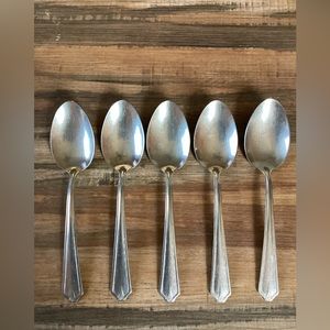 DS Brand DS20 Triangle Tip Flatware Vintage Tablespoons.  #10